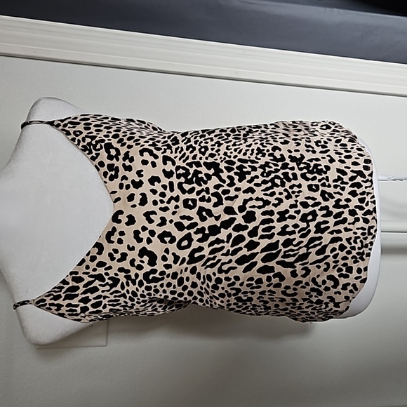 Top Imprimé Animalier Rue21 - Noir Et Argent - Taille M - Occasion Très Bon état
